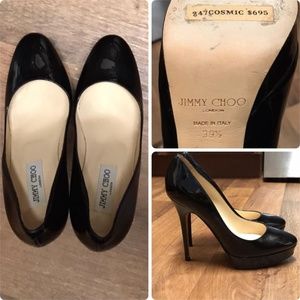 Black Jimmy Choo heels